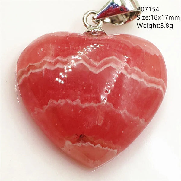 Red Rhodochrosite Pendant-ToShay.org