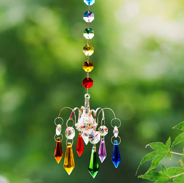 Chakra Crystal Chandelier-ToShay.org