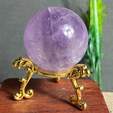 Purple Amethyst Quartz Ball-ToShay.org