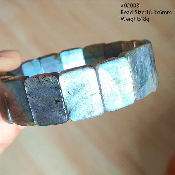 Blue Labradorite Bracelet-ToShay.org
