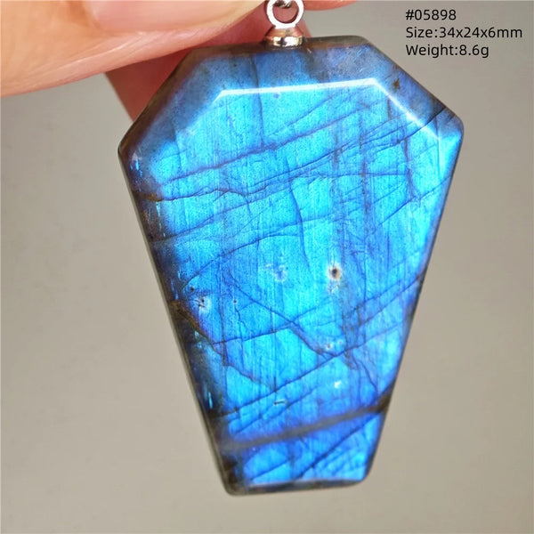 Blue Labradorite Pendant-ToShay.org