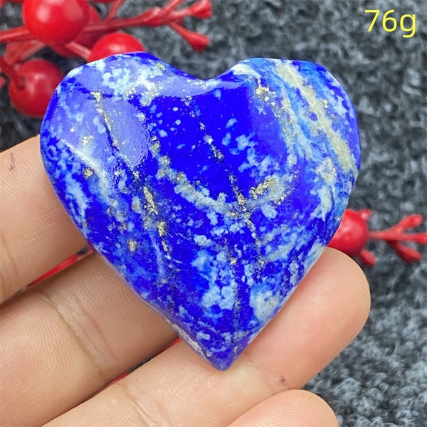Blue Lapis Lazuli Hearts-ToShay.org