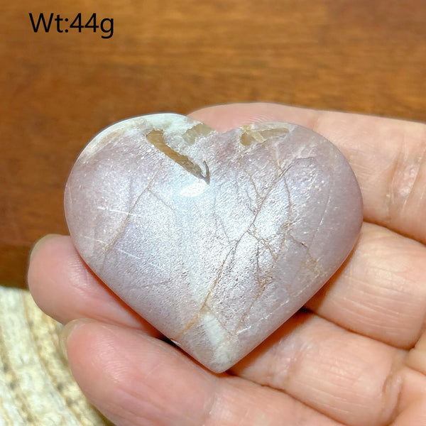 Orange Sunstone Heart-ToShay.org