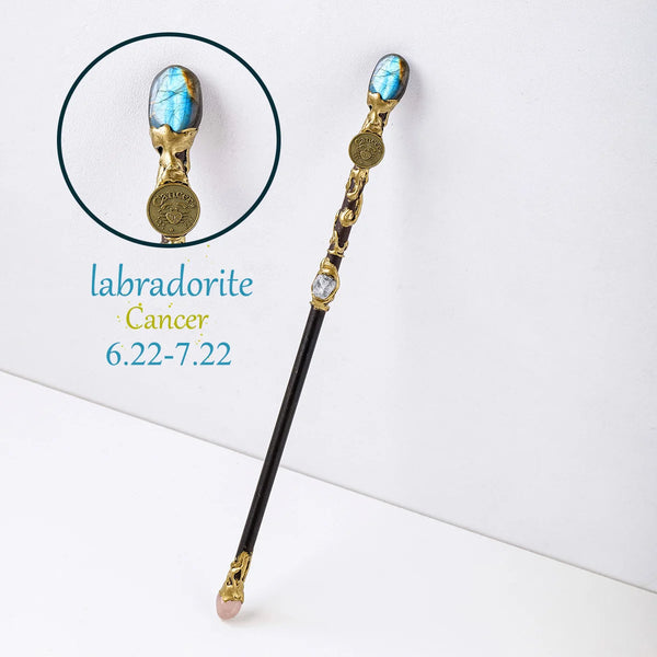 Mixed Zodiac Crystal Wand-ToShay.org