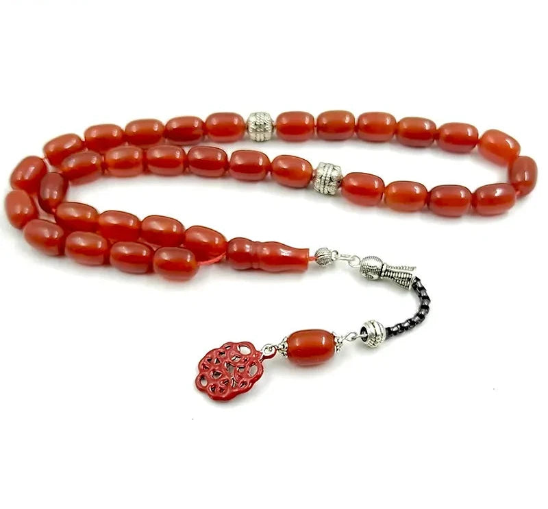Red Agate Prayer Beads-ToShay.org
