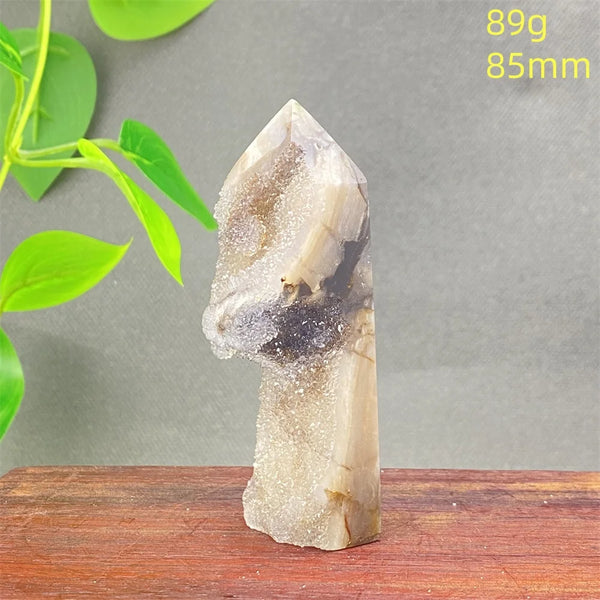 Purple Sphalerite Crystal Tower-ToShay.org