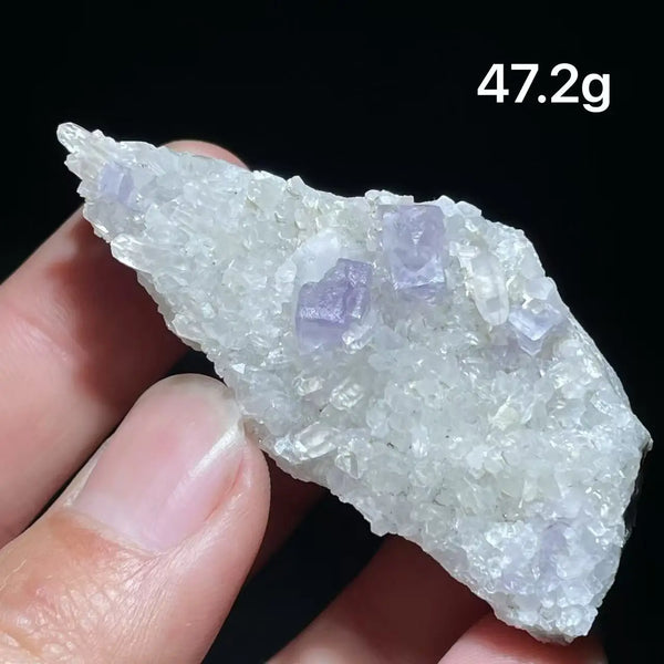 Purple Fluorite Quartz-ToShay.org