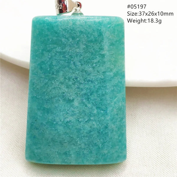 Green Amazonite Pendant-ToShay.org