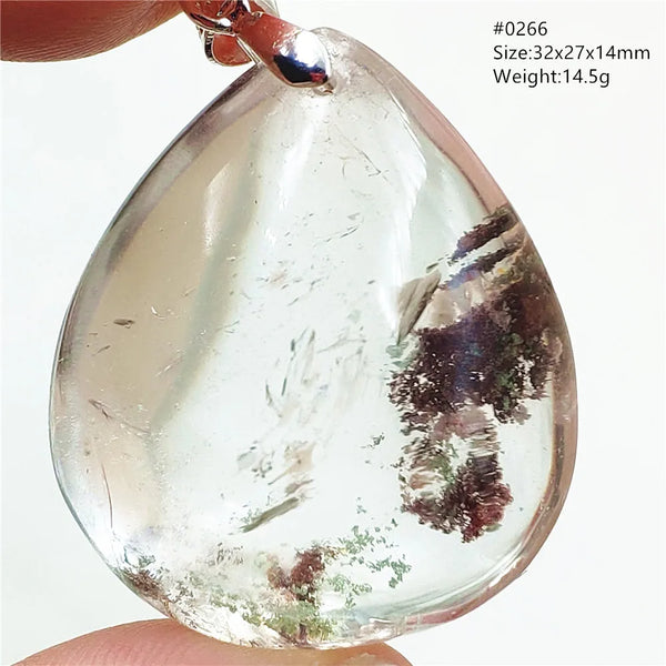 Green Phantom Quartz Pendant-ToShay.org