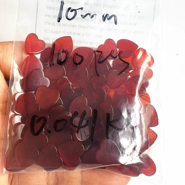 Red Agate Hearts-ToShay.org