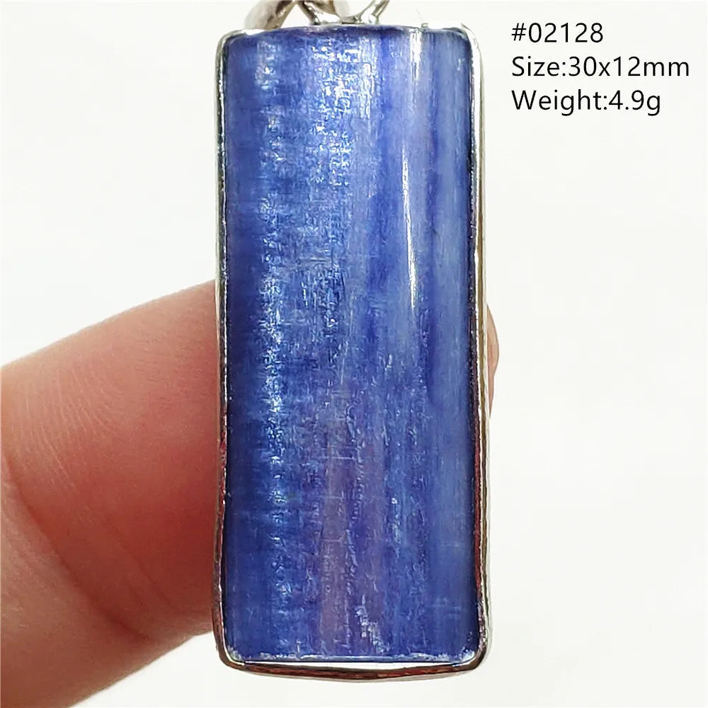 Blue Kyanite Cat Eye Pendant-ToShay.org