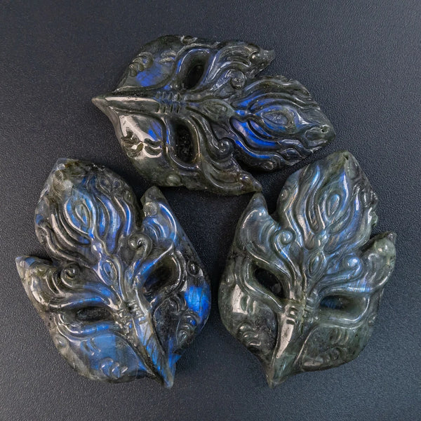 Blue Labradorite Mask-ToShay.org