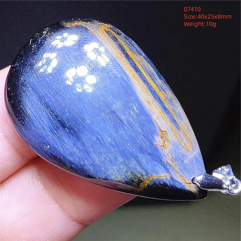 Blue Pietersite Pendant-ToShay.org
