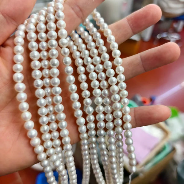 Blue Grey Pearl Beads-ToShay.org