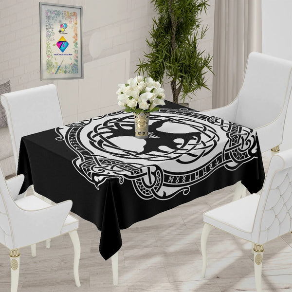 Rune Art Tablecloth-ToShay.org