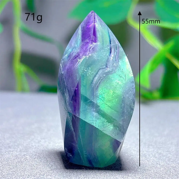 Rainbow Fluorite Flame-ToShay.org