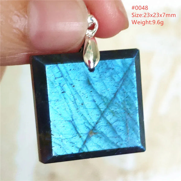 Blue Light Labradorite Pendant-ToShay.org