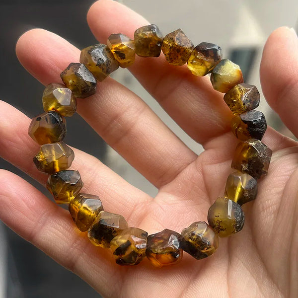 Yellow Amber Bracelet-ToShay.org