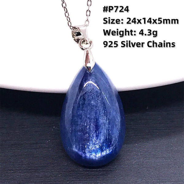Blue Kyanite Pendant-ToShay.org