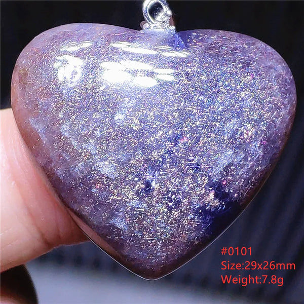 Blue Blood Red Lolite Pendant-ToShay.org