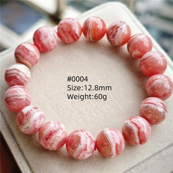 Pink Rhodochrosite Bracelet-ToShay.org