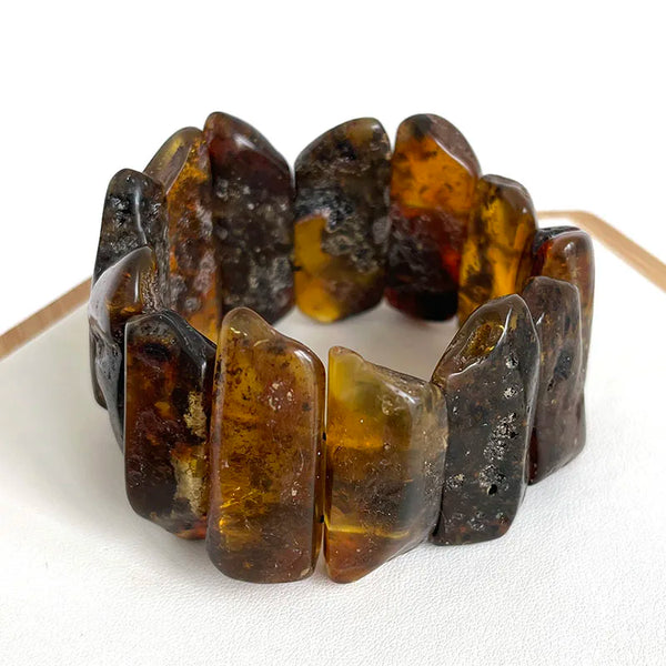 Yellow Amber Bracelet-ToShay.org