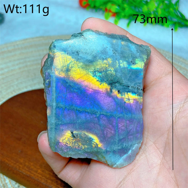 Purple Labradorite Slice-ToShay.org