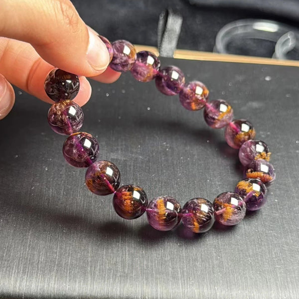 Purple Auralite Bracelet-ToShay.org