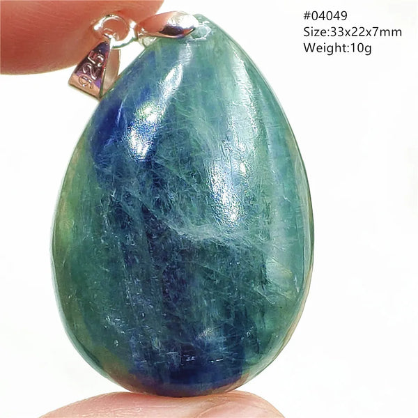 Green Blue Kyanite Pendant-ToShay.org