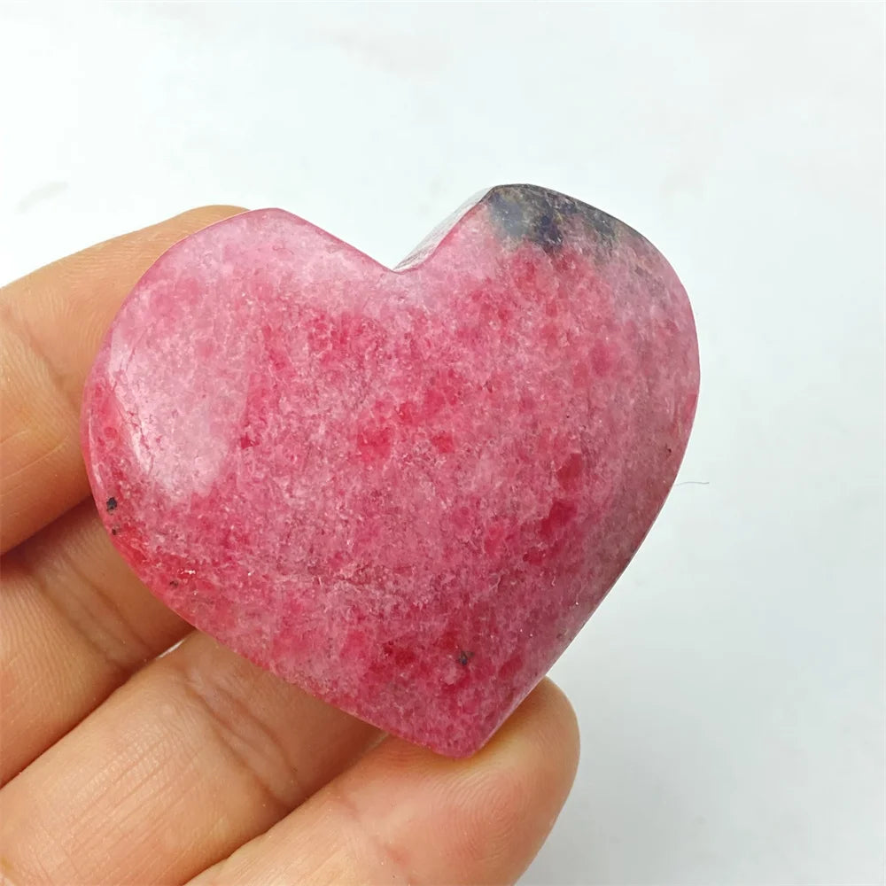Pink Rose Stone Heart-ToShay.org