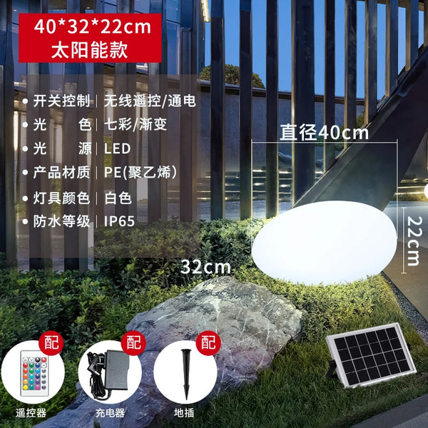 Lawn Solar Stone Lights-ToShay.org