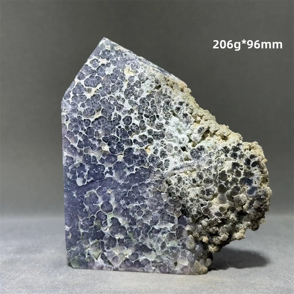 Purple Grape Agate Quartz Tower-ToShay.org