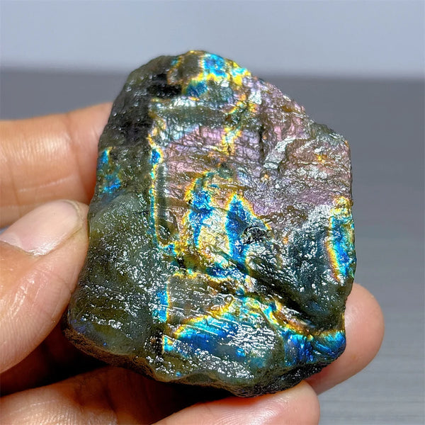 Blue Rainbow Labradorite Crystal-ToShay.org