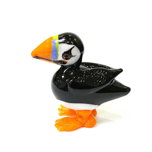 Glass Cormorant Bird Ornament-ToShay.org