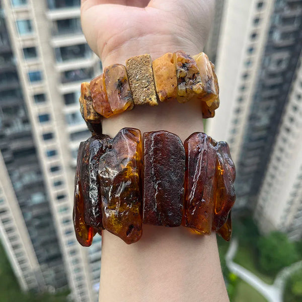 Yellow Amber Bracelet-ToShay.org