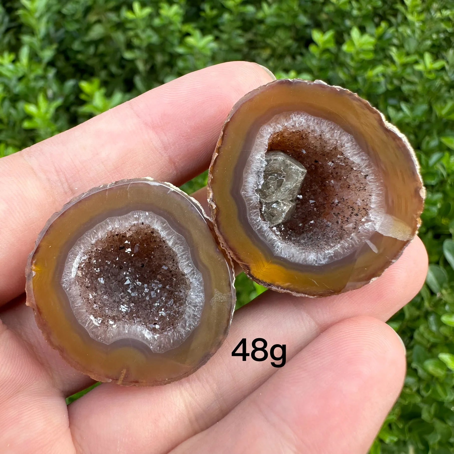 Mixed Agate Crystal Geode-ToShay.org