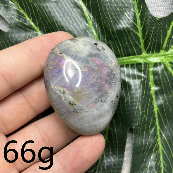 Purple Labradorite Palm Stone-ToShay.org