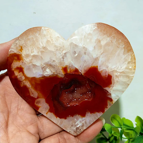 Red Agate Heart-ToShay.org