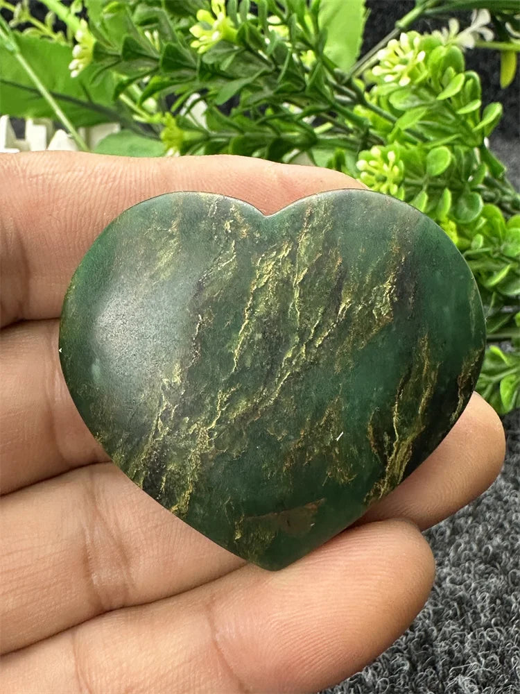 Green Emerald Stone Heart-ToShay.org