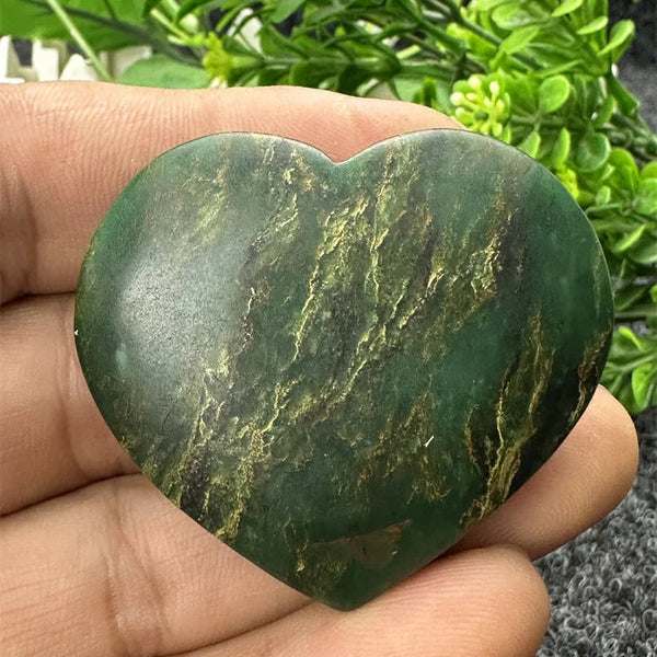 Green Emerald Stone Heart-ToShay.org