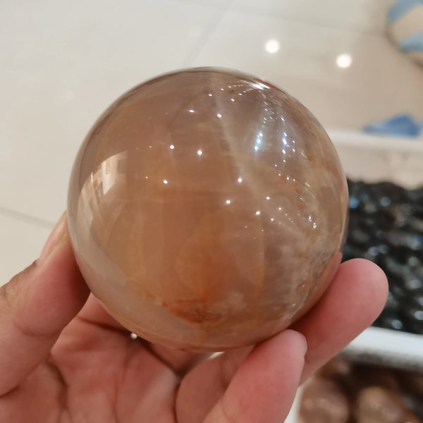 Orange Moonstone Crystal Ball-ToShay.org