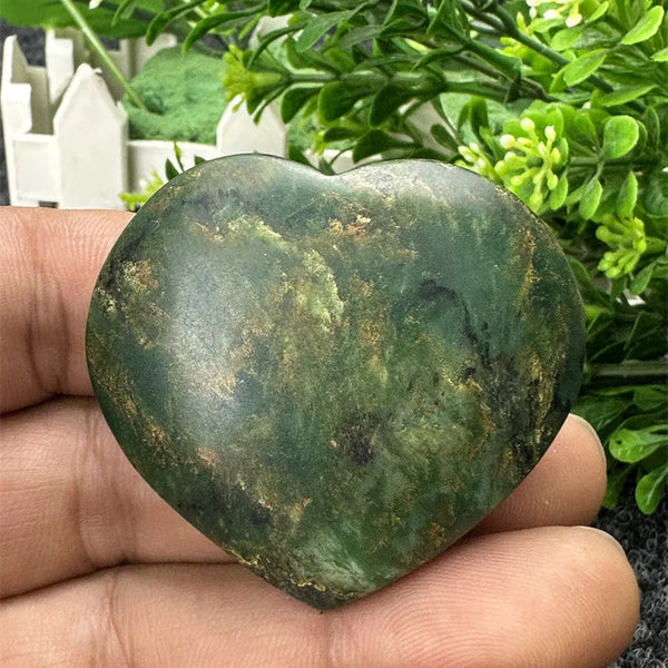 Green Emerald Stone Heart-ToShay.org