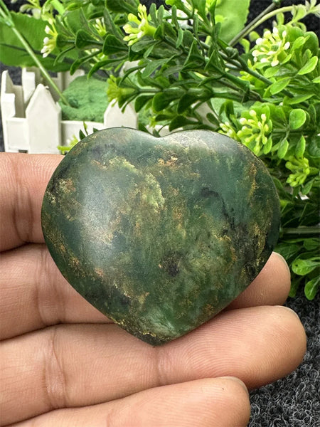 Green Emerald Stone Heart-ToShay.org