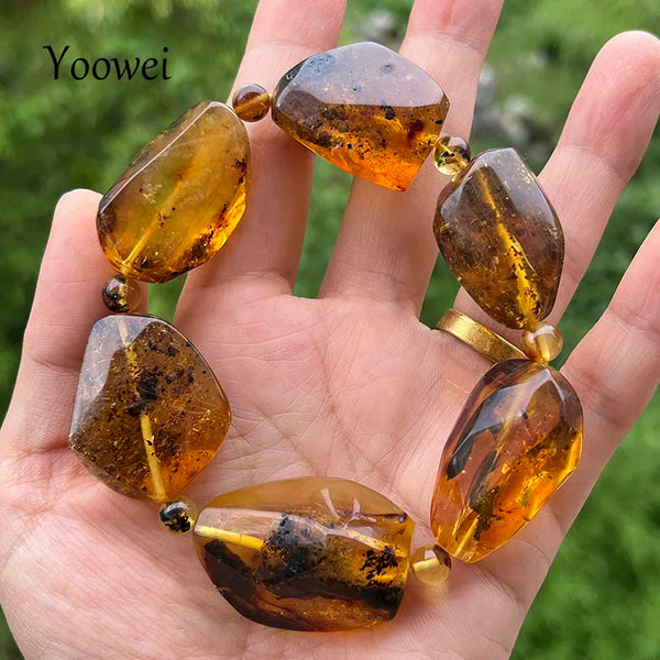 Yellow Amber Bracelet-ToShay.org