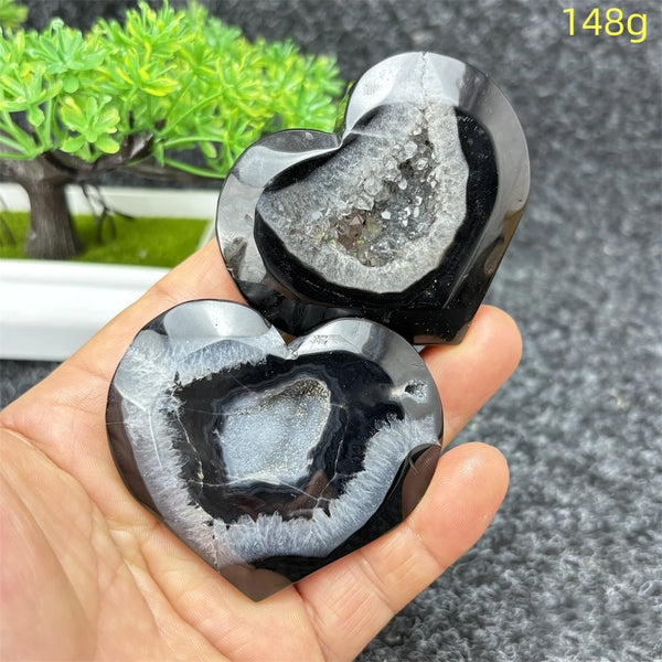 Black Agate Geode-ToShay.org