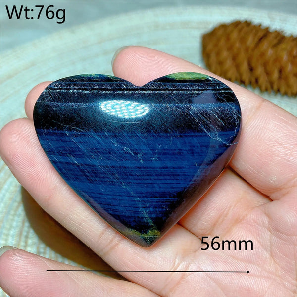 Blue Tiger Eye Heart-ToShay.org