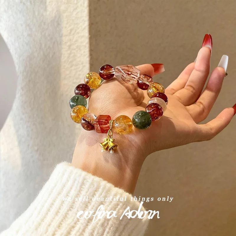 Mixed Crystal Quartz Bracelet-ToShay.org