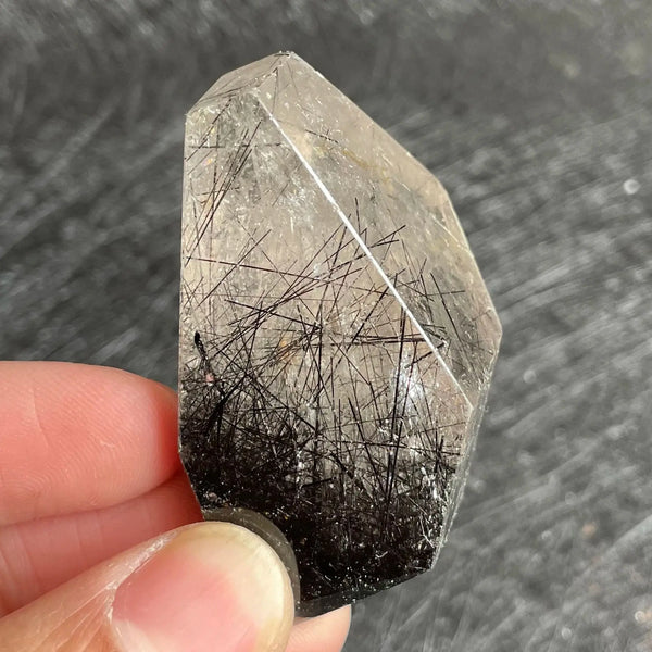 Black Rutilated Quartz Crystal-ToShay.org