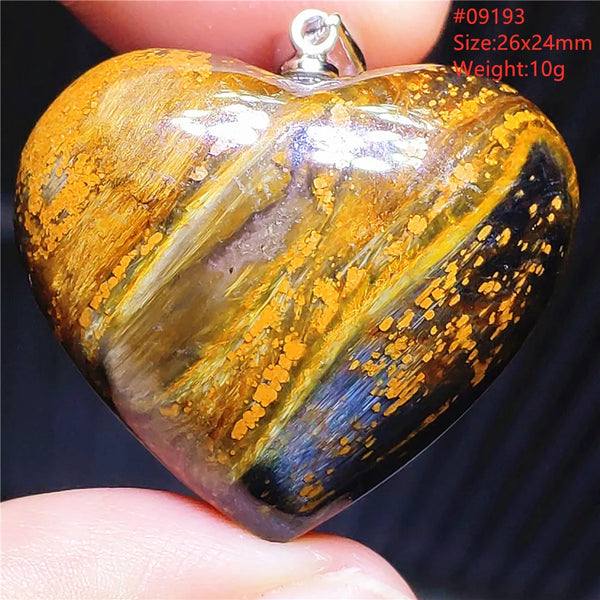 Blue Pietersite Chatoyant Pendant-ToShay.org