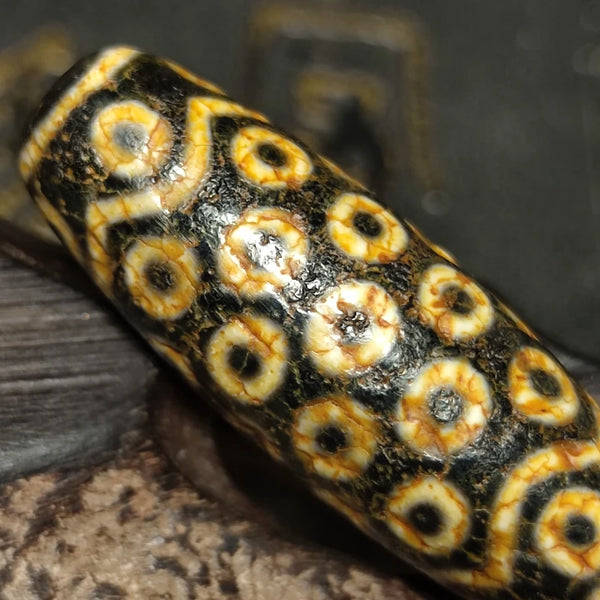 Tibetan Agate Eyes Dzi-ToShay.org